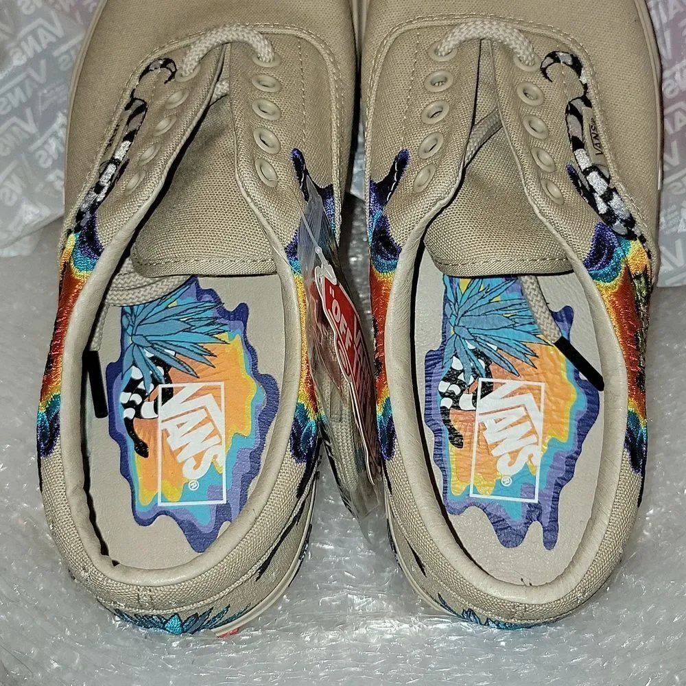 RARE New Vans Desert Embellish Tan Safari Cactus Joshua Tree Size US Mens 10